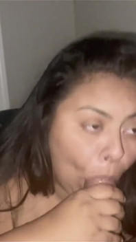 Queen Monica Gets Her Face Painted in Cum