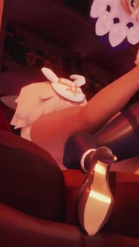 Lisa Gets on Top and Fucks You in Cowgirl Position in the Library - 3D Porn Animation Genshin Impact