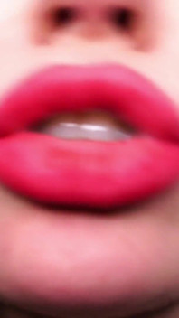 Séduction du rouge à lèvres
