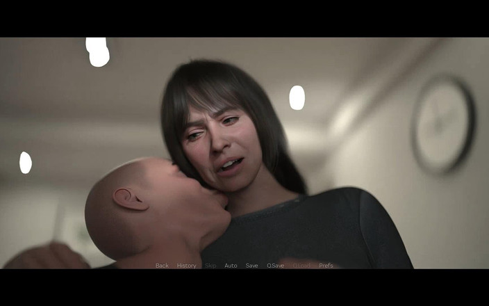 Adultgameplayvideos studio: 与 Vicky 一起生活 - 第 1 章 - 斯坦抓住 vicky 并在她的脖子上亲吻