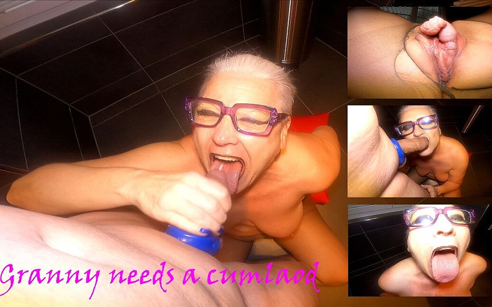 Hotvaleria: おばあちゃんはザーメンが必要