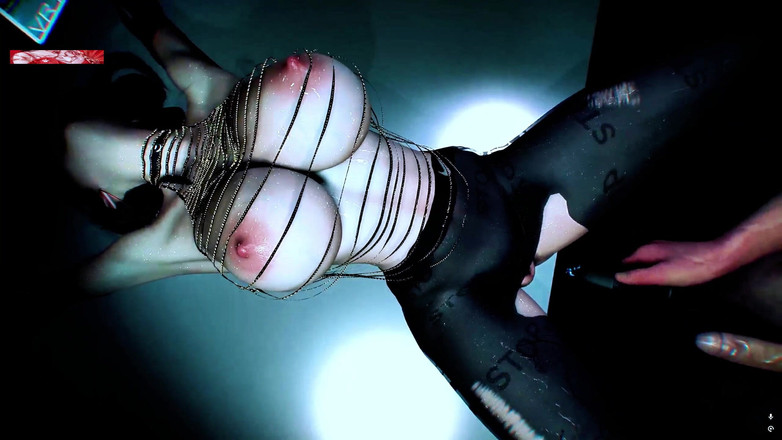 X Hentai: 사이버 스페이스에서 여신 모델의 거유 - 3D 애니메이션 헨타이