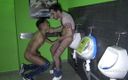Young French dudes with big cocks: Young Latino tiwnk used raw by Douglas in public toilets