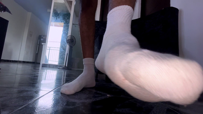 Gigi Prince: Big Bulge to Adore Furry and Sweaty White Socks for...