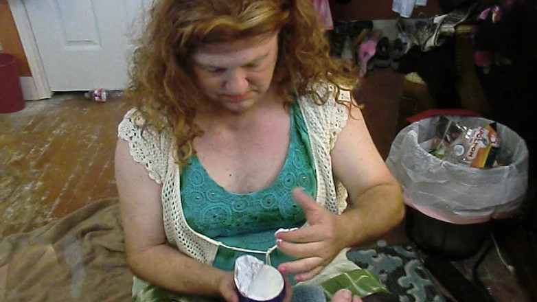 BBW nurse Vicki adventures with friends: Cute sissy cross dressing submissive is ordered to massages mistress...