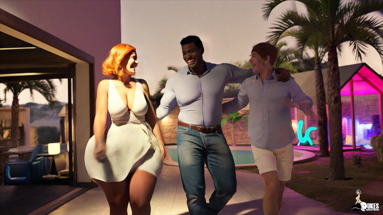 Dukes Hardcore Honeys: Istri super semok ini selingkuh sama atlet profesional kulit hitam...