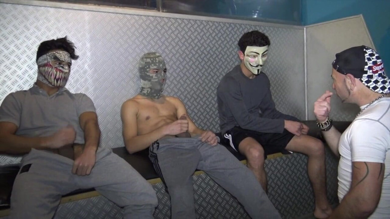 SEX WITH STRAIGHT BOY CURIOUS: Sucking 4 straight boys for not free sex