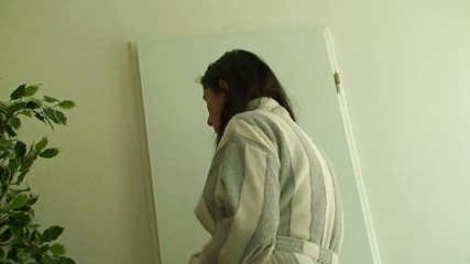 All Those Girlfriends: Close up video of Barbarela masturbating in the shower