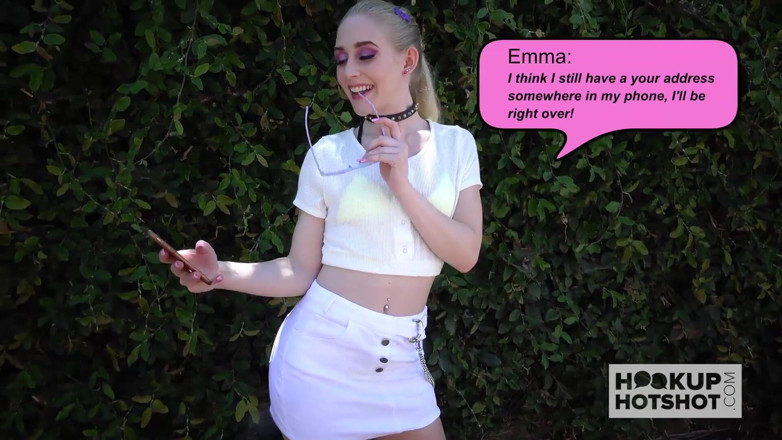 Hookup Hotshot: 金发女郎emma Starletto在网上约会第二次