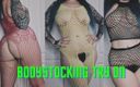 ElizabethsLingerie: Sem censura Bodystocking Try on