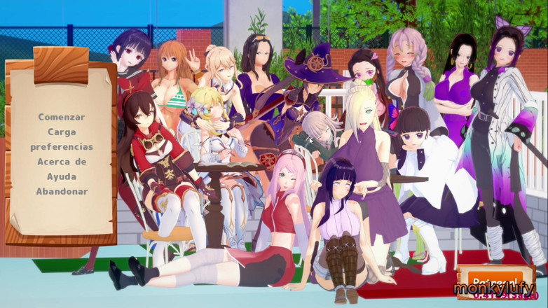 Monkylufy: The Beautiful World - Part 3 - Hentai +18 Game