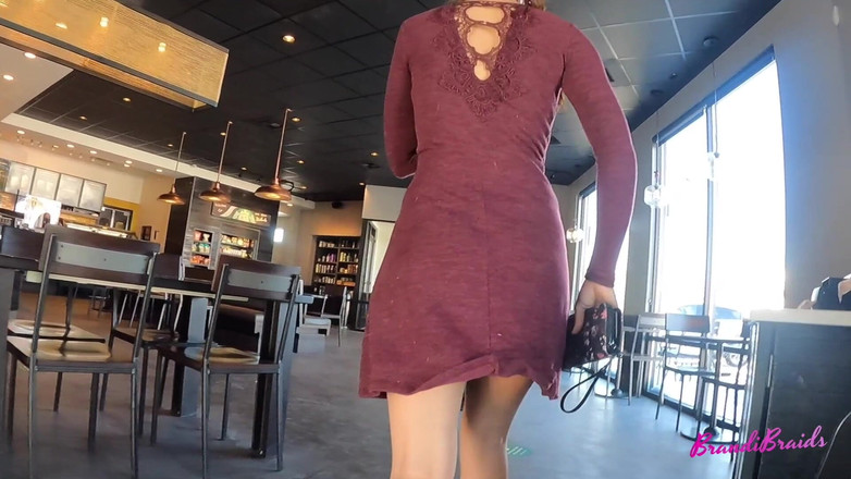 BrandiBraids: コーヒーの前に車の中で中出し