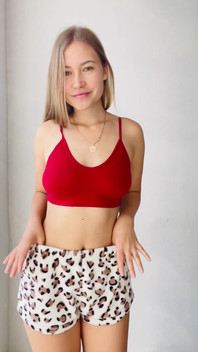 Sexy Natural Hanging Tits