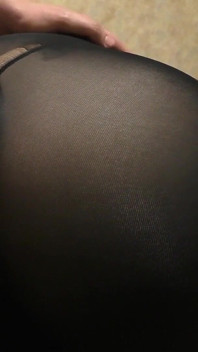 Step Big Ass Job in Pantyhose