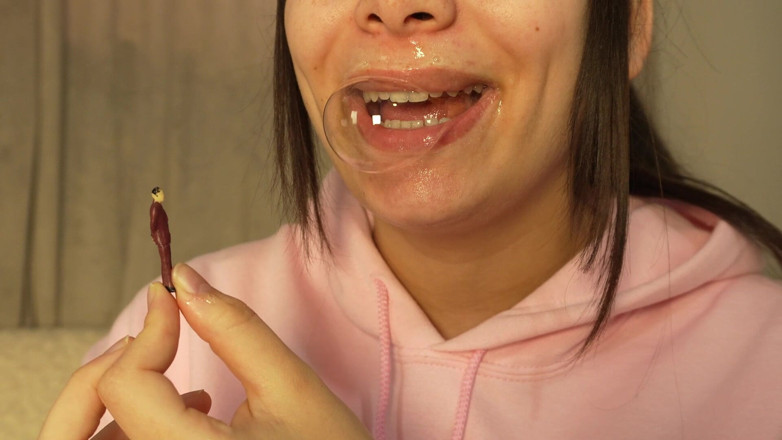 AmayaMori: Giantess Wife S Bubble Play Tiny Husband Learns His Place