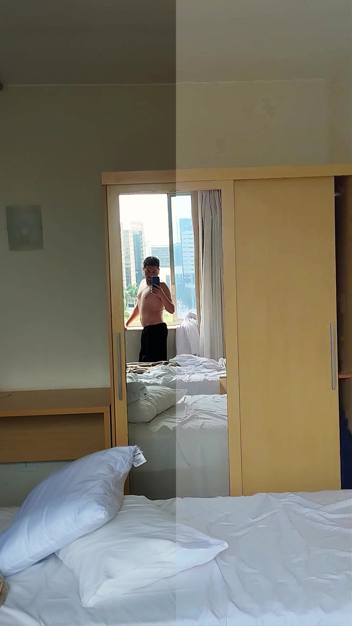 Marcosninfo: 我饥渴地醒来并在床上炫耀