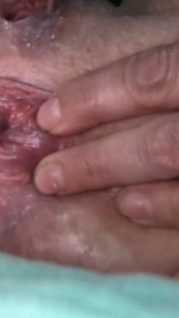 Fingering Ass MILF GILF Solo