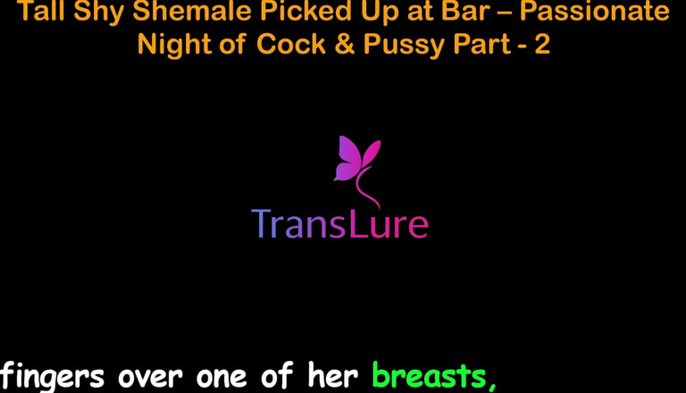 TransLure: English Audio Sex Story - Wysoki nieśmiały shemale podniesiony w barze -...