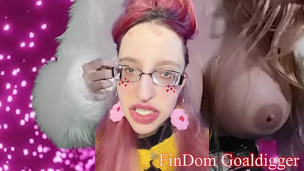 FinDom Goaldigger: Nettes schlampenmädchen transformation