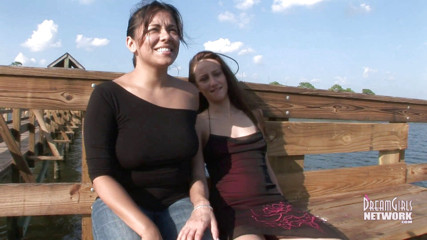 Dream Girls: Two Latinas twerking naked