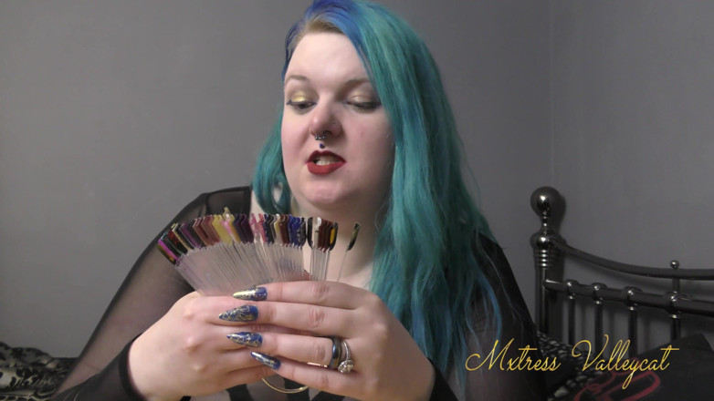 Mxtress Valleycat: Vintage 90s astrology nails
