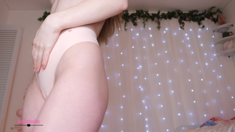 Destination Kat: Conversa suja encorajando calcinha experimentar