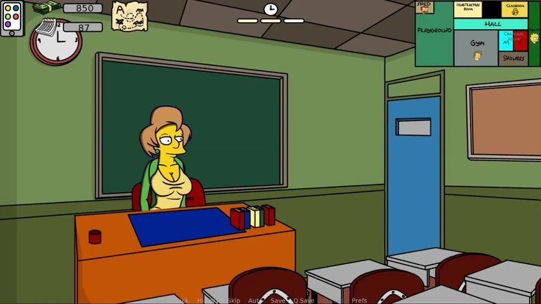 LoveSkySan69Real: Simpson Simpvill del 10 möte MILF Maude av Loveskysanx