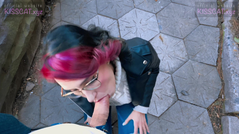 KissCat: KissCat love breakfast with sausage - he pickup Russian student for...