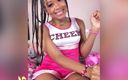 EROS ORISHA: Trans Cheerleader Shakes Her Pompoms and Strokes Her Juicy Baton