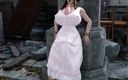 Velvixian3Futanari: Aerith Growing 2 (фута шмель)