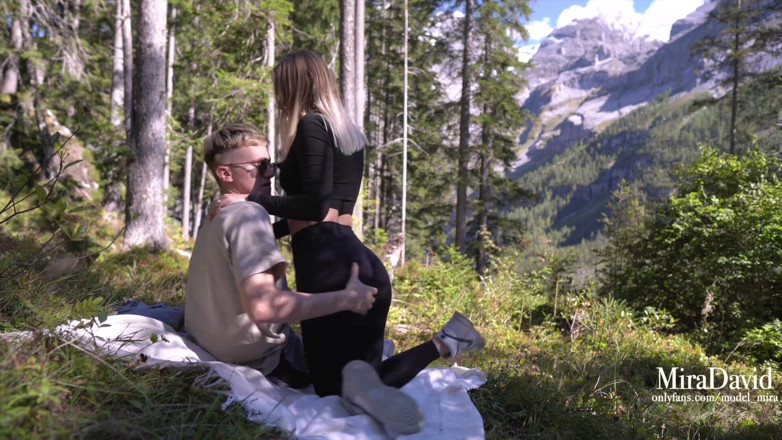 Yummy Mira: Nature and Wild Fuck in Swiss Alps - Miradavid