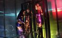 Chica Suicida DVD: Eva Angelina has hot orgies in her neon dungeon