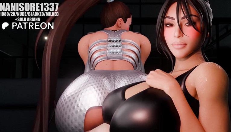 Nanisore1337: Fortnite Ariana X Kim songsang cowgirl sudut pandangan pertama