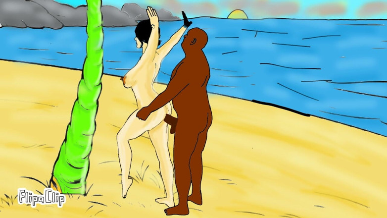 Raseed: Mia moglie scopa duro sulla spiaggia cazzone nero molto bella...