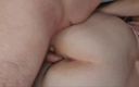 Amateur couple porns: Amateur Sex with Pussy Cumshot in a Creampie