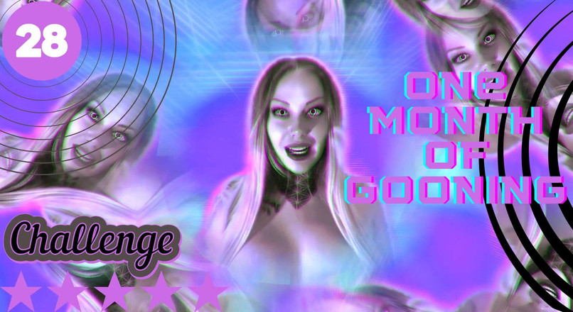 Goddess Misha Goldy: 30 dní výzvy, která se točí, edging a odepírání! Den 28