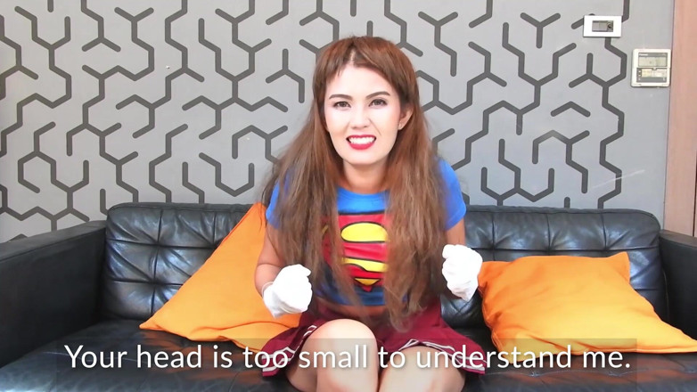 Asian Pussy Vision: Superwoman against you and the world - custom clip part 4