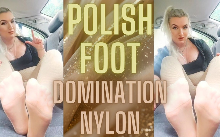 Monika Nylon: (99) Dominacja Stóp W Beżowych Nylonach