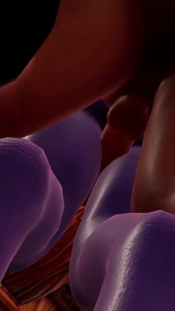 Draenei Girl Thigh Masturbation - Warcraft Parody