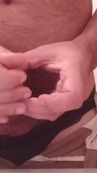Hairy Guy Peeing in Toilet