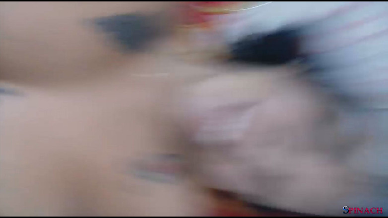 Spinach: Hot and Horny African Latina Masturbating