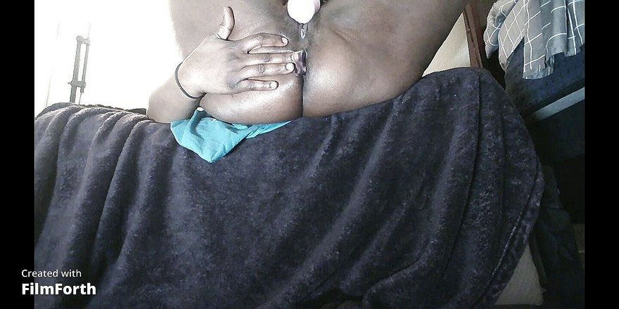 Nikki the ebony nympho: Ich spiele mit meinem arsch