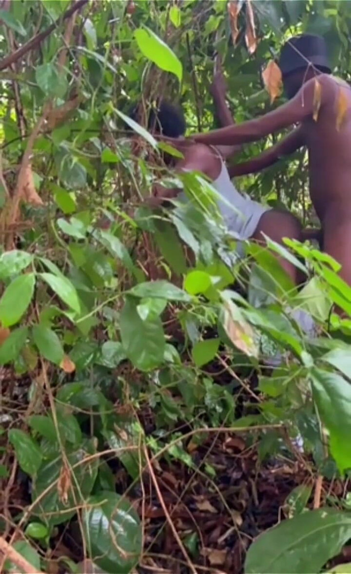 BLACKSHOOTERR: Found Him Seated Under the Tree and Was Horny.. I...