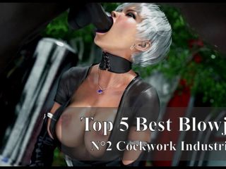 Cumming Gaming: Top 5 best blowjob in video games compilation ep.1