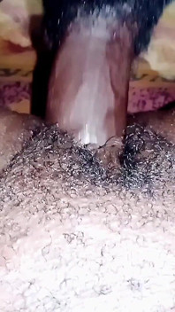 Black Goddess Squirts While Fucking