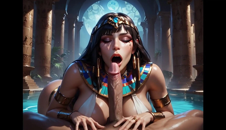 Horny van stevie: Kleopatra Anime ošukaná sphynx bohem Ai