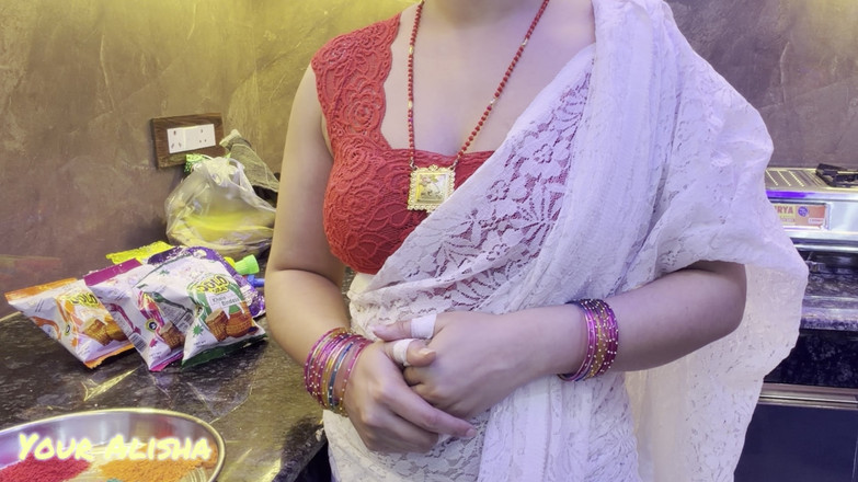 Your Alisha: Holi con Bhabhi e si è divertiti con Bhabhi per tutta...