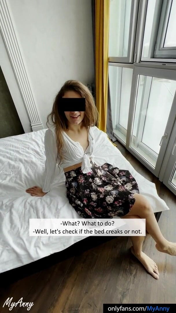 MyAnny: POV - 내 여친의 아파트를 보여주고 입에 정액으로 따먹어