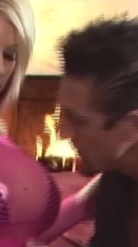 Gentle Girlfriend Adorns Herself in Pink Stockings for Her Titty Fucking Sweetheart