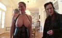 German BDSM MMV: Alman bdsm - büyük göğüsler kırbaçlanıyor